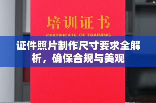 梅列证件照片制作尺寸要求全解析，确保合规与美观
