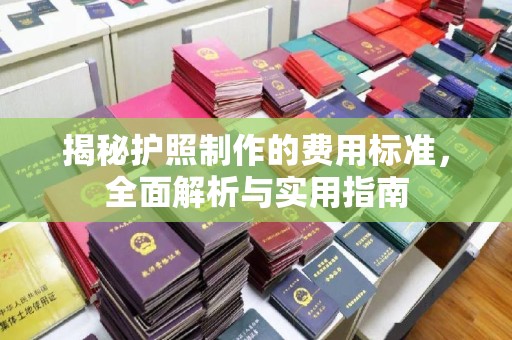 梅列揭秘护照制作的费用标准，全面解析与实用指南